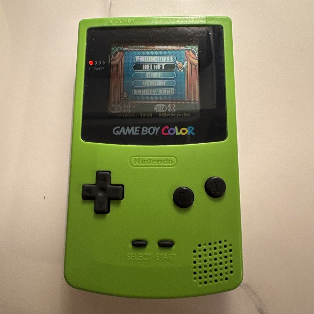 Nintendo Game Boy Color – Kiwi Green – Console Only | Authentic OEM | CGB-001